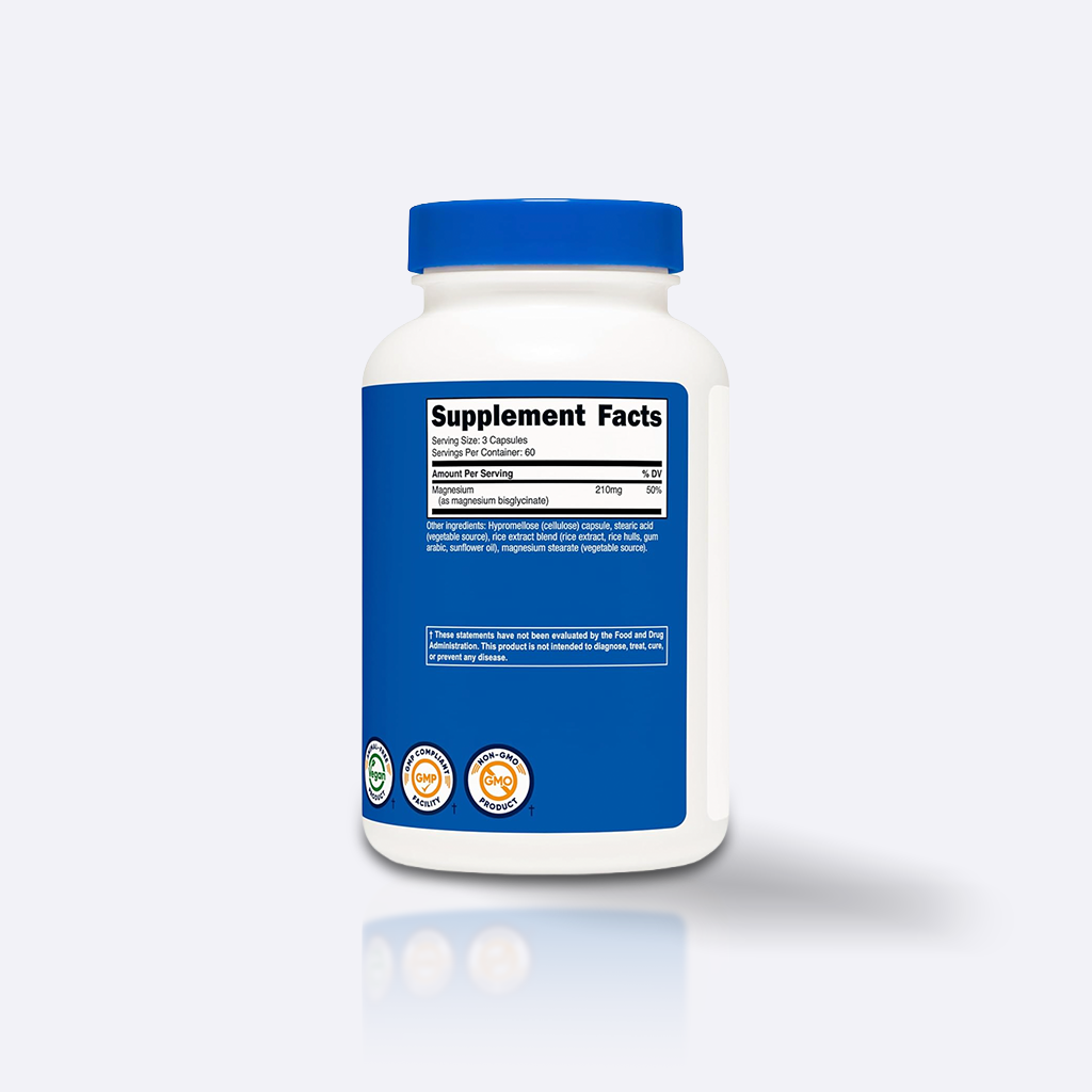 Glicinato de Magnesio Nutricost