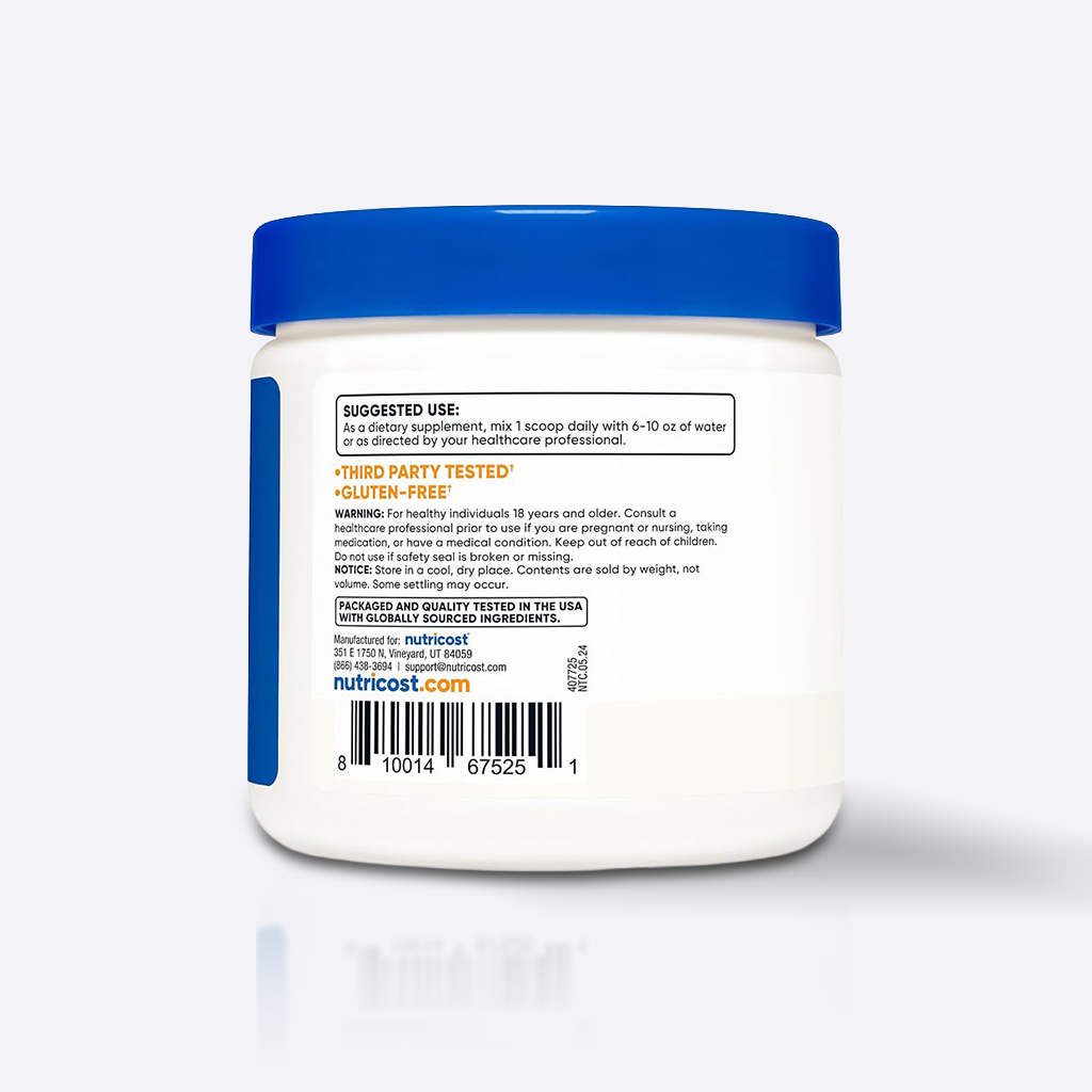 Nutricost L-Glutamina en Polvo